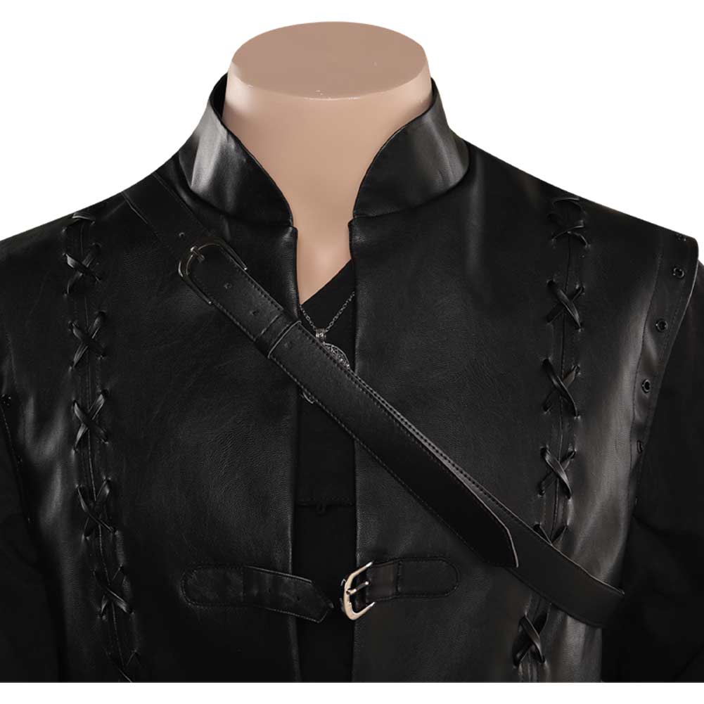 The Witcher Season 3 Geralt of Rivia Cosplay Costume Outfits Halloween Carnival Party