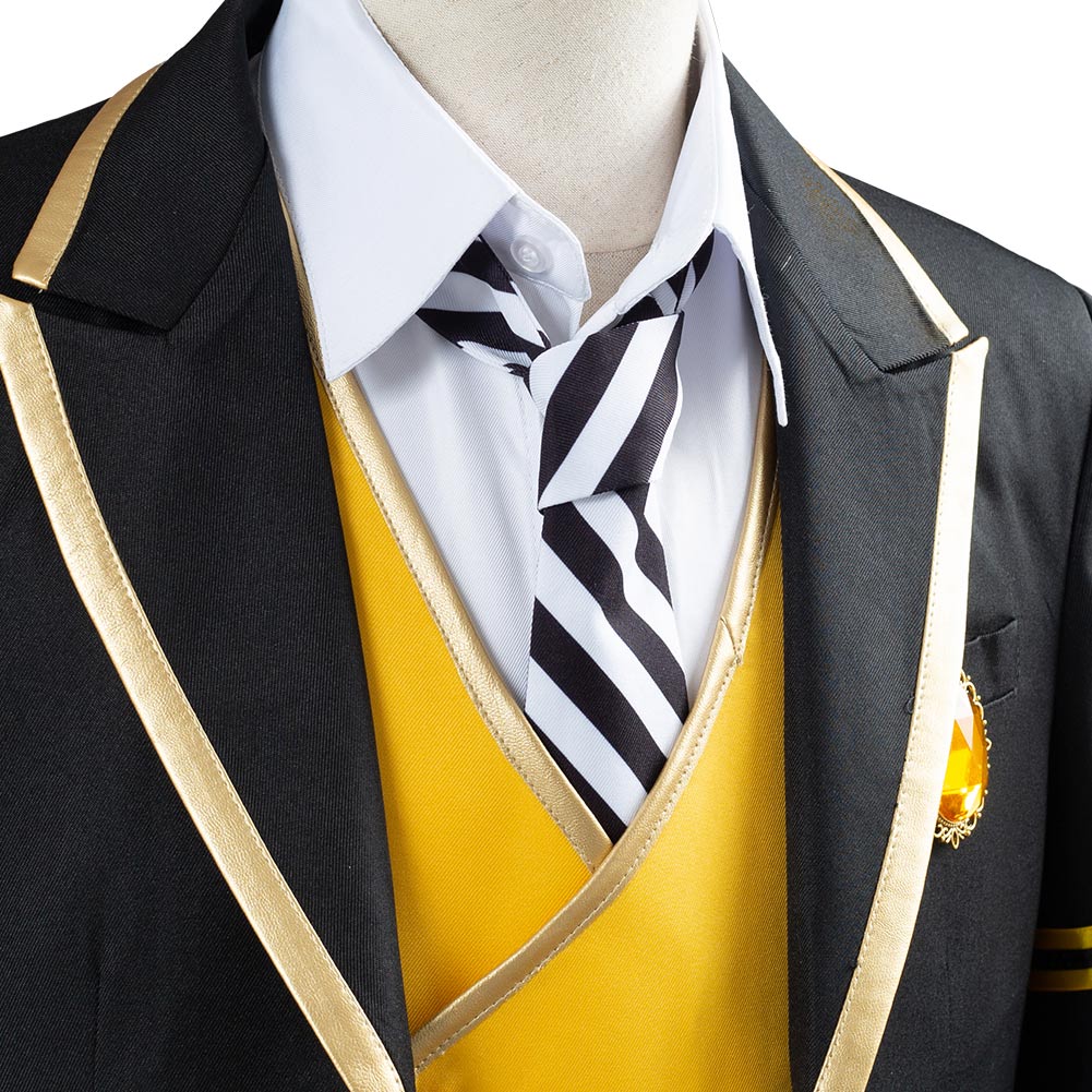 Twisted Wonderland Ruggie Bucchi Uniform Outfit Halloween Carnival Costume for Adult Cosplay Costume