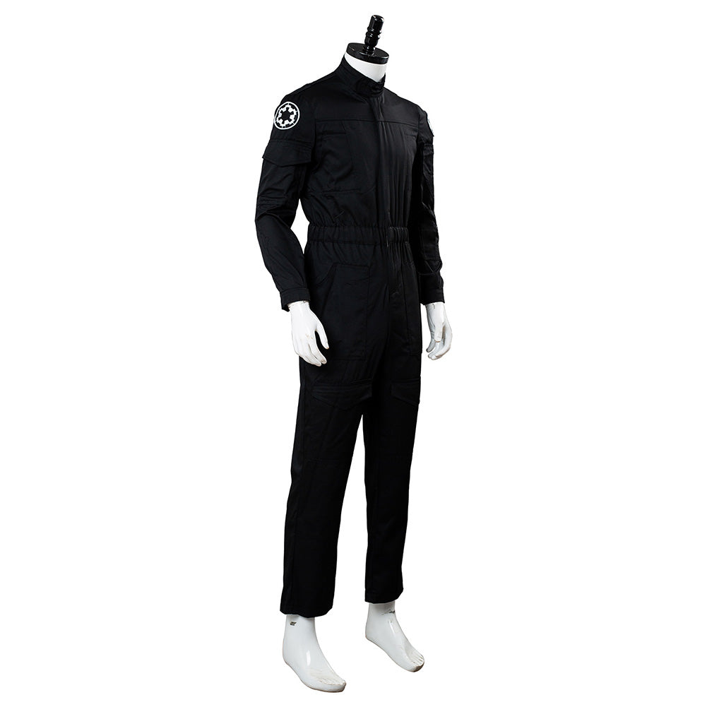 Imperial Tie Fighter Pilot Black flightsuit uniform jumpsuit