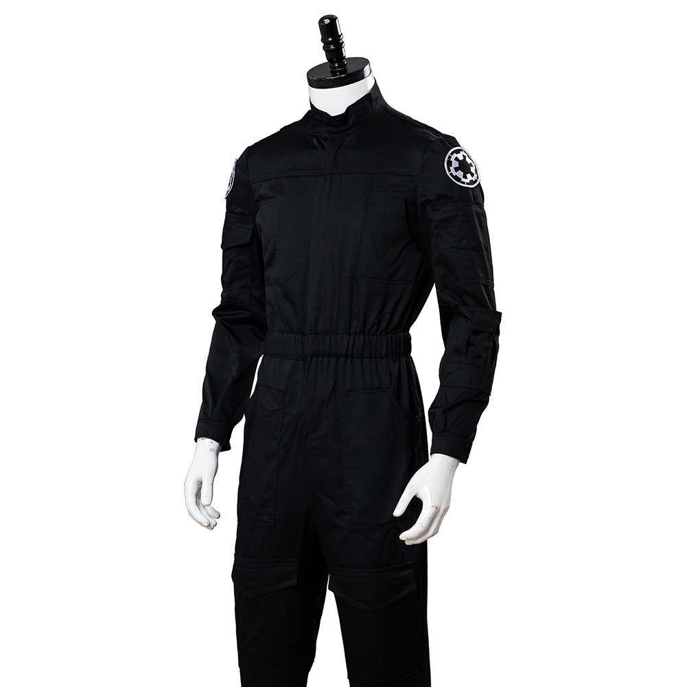 Imperial Tie Fighter Pilot Black flightsuit uniform jumpsuit