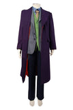 Dark Knight Heath Ledger Joker 6 pcs Costume Set *  Wool trench Coat Version