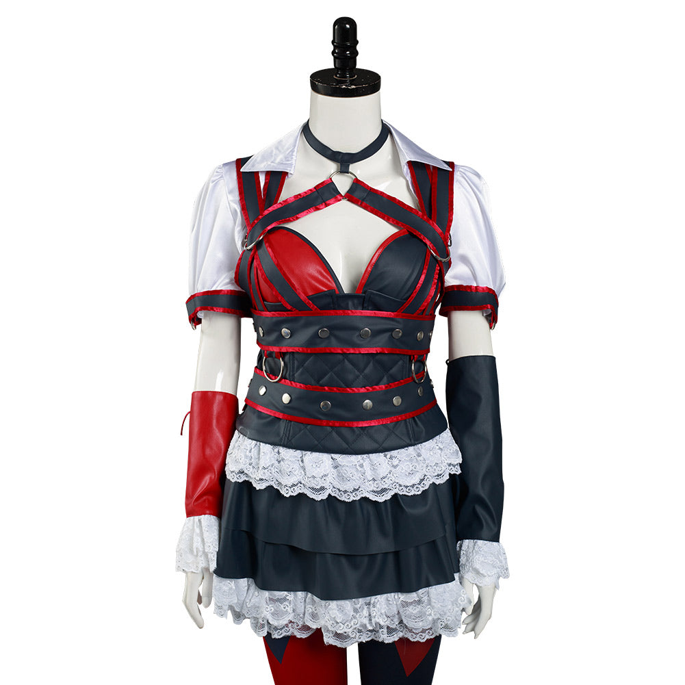 Batman: Arkham Knight Harley Quinn Dress Cosplay Costume
