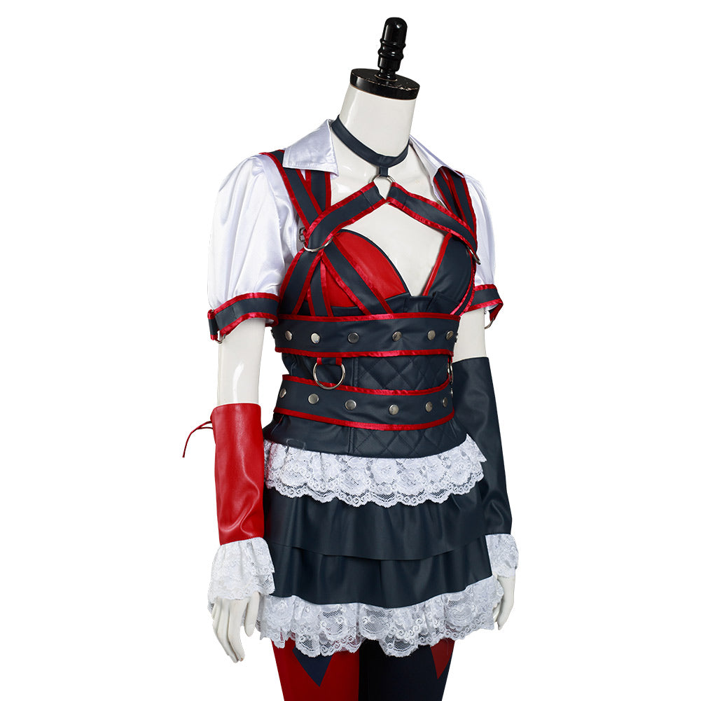 Batman: Arkham Knight Harley Quinn Dress Cosplay Costume