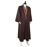 Kenobi Jedi TUNIC Cosplay Costume Brown Version