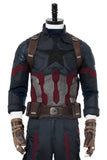 Avengers 3 : Infinity War Captain America Steven Rogers Outfit Uniform Suit Cosplay Costume NEW