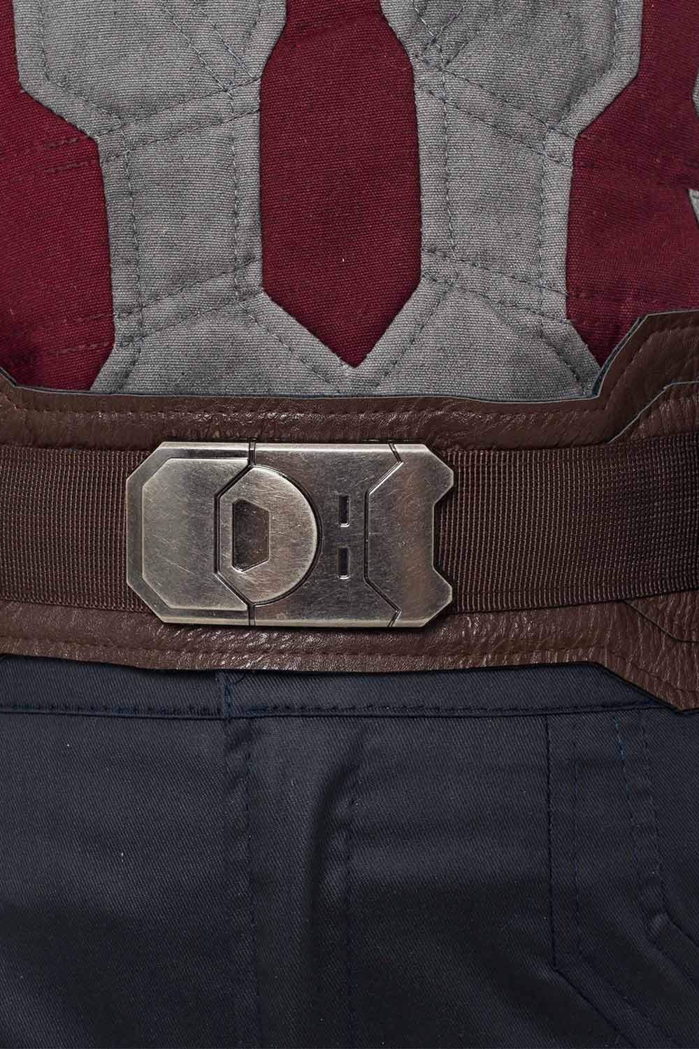 Avengers 3 : Infinity War Captain America Steven Rogers Outfit Uniform Suit Cosplay Costume NEW