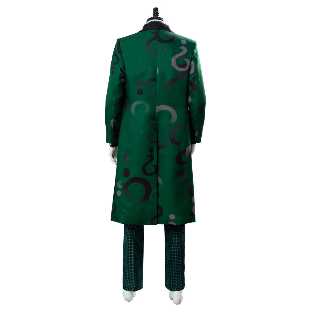 The Riddler Edward Nygma Gotham Season 5 Uniform Green Cosplay Costume