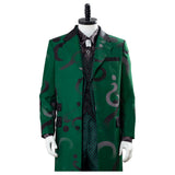 The Riddler Edward Nygma Gotham Season 5 Uniform Green Cosplay Costume