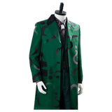 The Riddler Edward Nygma Gotham Season 5 Uniform Green Cosplay Costume