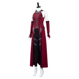 Wandavision Scarlet Witch Halloween Carnival Suit Cosplay Costume Outfits