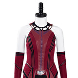 Wandavision Scarlet Witch Halloween Carnival Suit Cosplay Costume Outfits