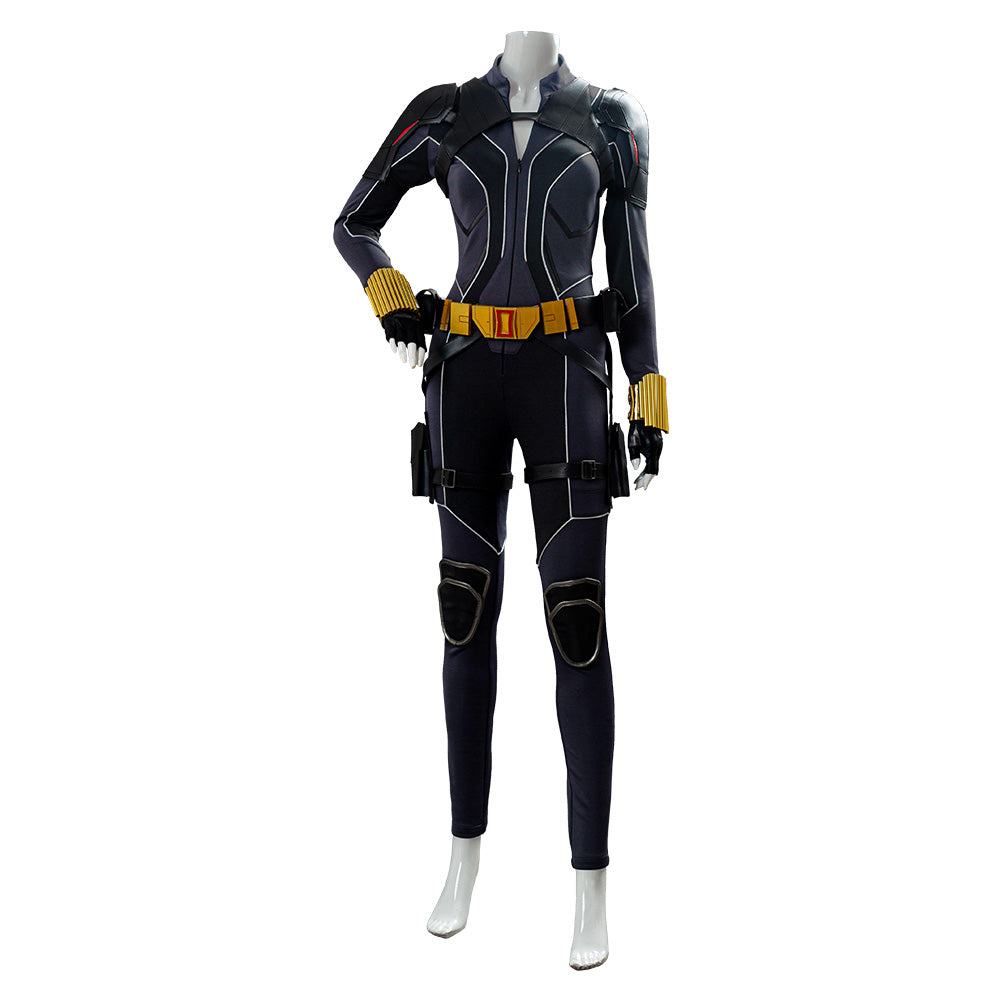 Natasha Romanoff Outfit 2021 Film Black Widow Jumpsuit Cosplay Costume