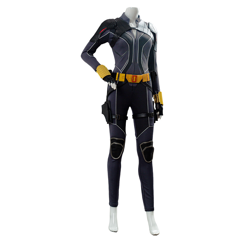 Natasha Romanoff Outfit 2021 Film Black Widow Jumpsuit Cosplay Costume