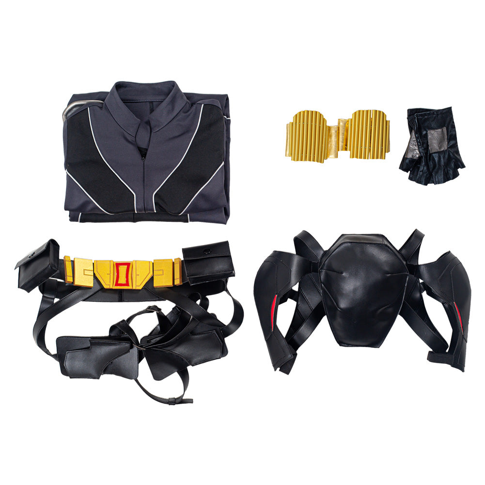 Natasha Romanoff Outfit 2021 Film Black Widow Jumpsuit Cosplay Costume