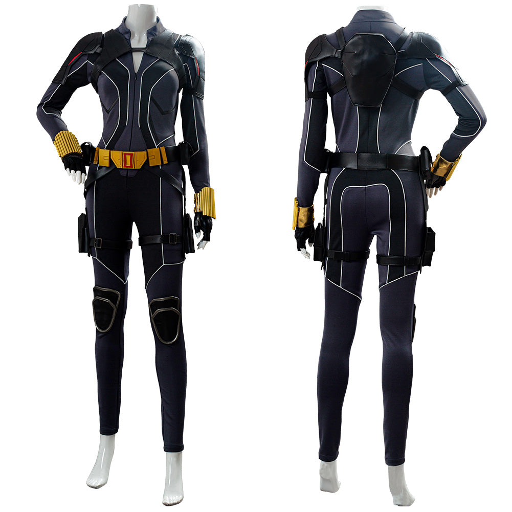 Natasha Romanoff Outfit 2021 Film Black Widow Jumpsuit Cosplay Costume