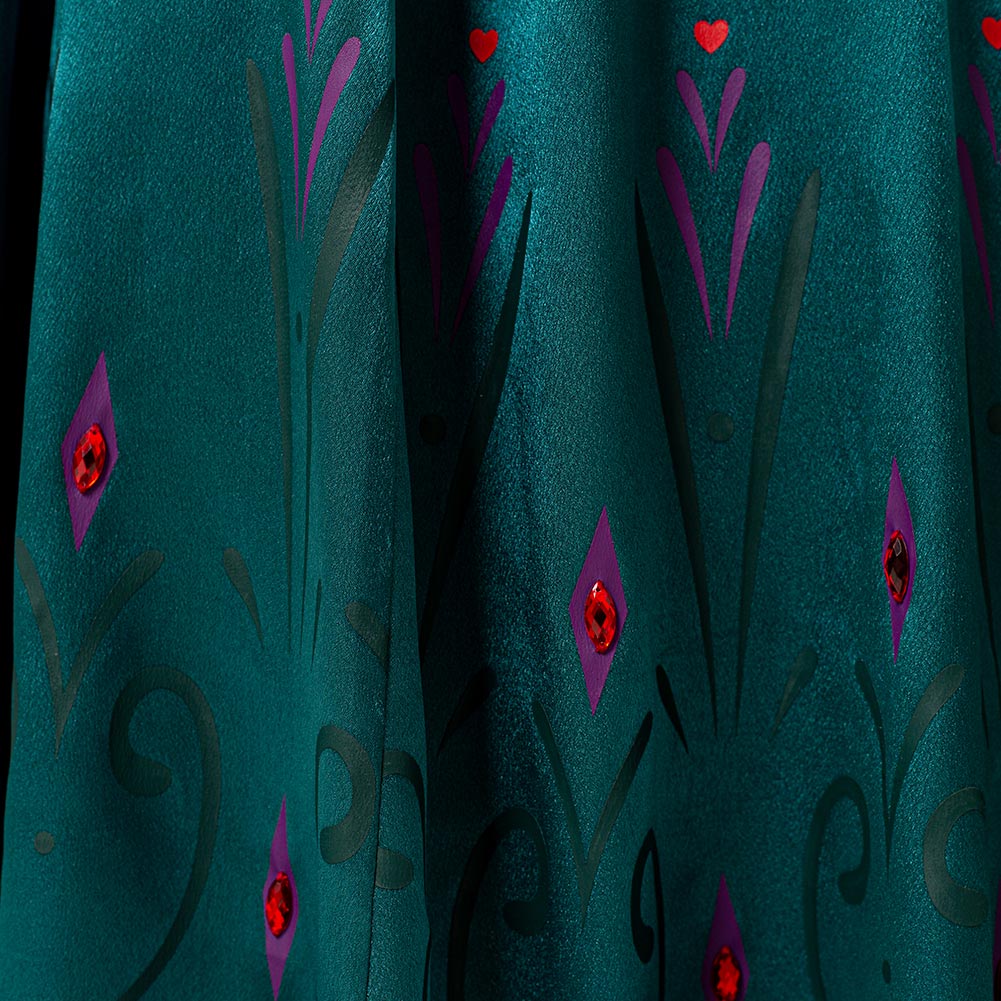 Movie Frozen Elsa Queen Costume Women Dress Outfit Cosplay Costume Halloween Carnival Costume