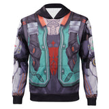 Valorant Breach Cosplay Costume Hoodie Coat Halloween Carnival Suit