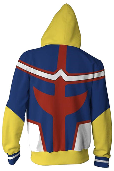 My hero academia hoodie all might online