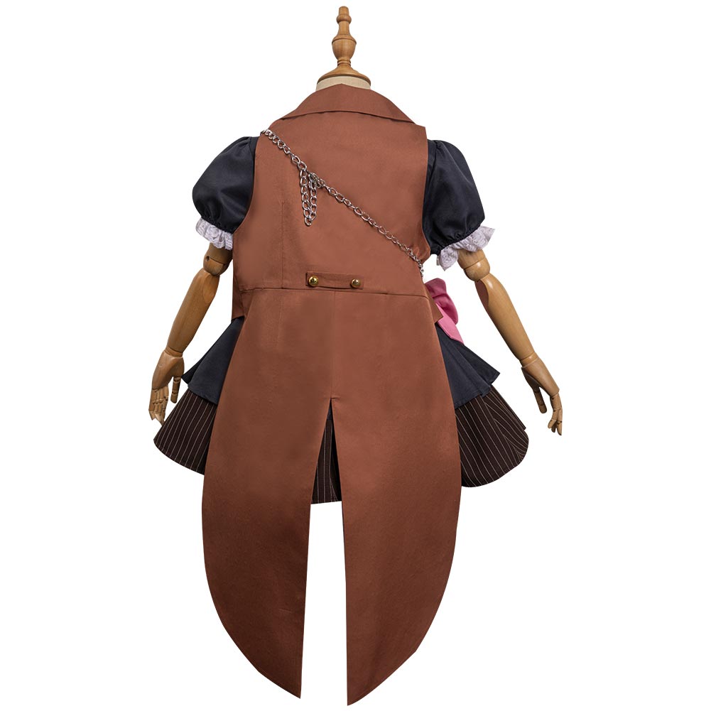 Alice in Wonderland Mad Hatter Tarrant Hightopp Cosplay Costume Kids Children Halloween Carnival Suit