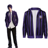 Wednesday Addams Xavier Thorpe Cosplay Costume Hoodie Coat Halloween Carnival Party Suit
