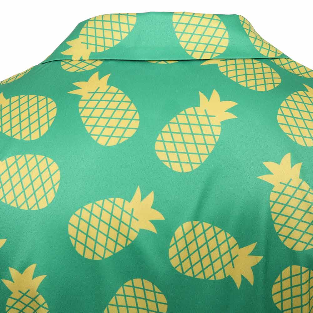 Adult Game Animal Crossing Cosplay T Shirt Bud Cosplay Hawaiian Short Sleeve Shirts Costume Halloween Carnival Costume