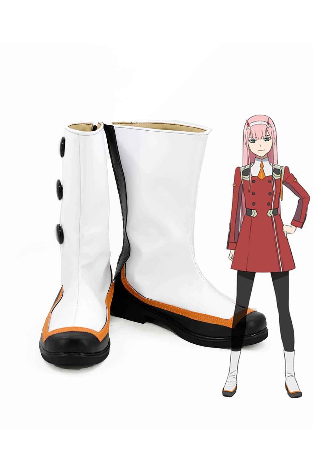 DARLING in the FRANXX 02 Zero Two cosplay shoes boots
