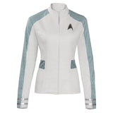 TV Star Trek: Strange New Worlds Christine Chapel Women White Nurse Top Cosplay Costume Outfits Halloween Carnival Suit