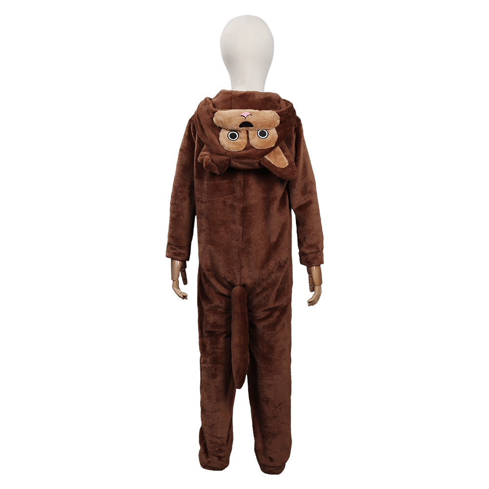 Animal Squirrel Halloween Carnival Suit Cosplay Costume Jumpsuit Sleepwear Pajams Outfits  Kids Children