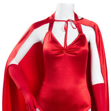 Wanda Vision Scarlet Witch Wanda Maximoff Halloween Carnival Suit Cosplay Costume Women Jumpsuit Outfits