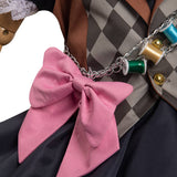 Alice in Wonderland Mad Hatter Tarrant Hightopp Cosplay Costume Kids Children Halloween Carnival Suit