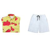 One Piece Film: Red Trafalgar D. Water Law Cosplay Costume Halloween Carnival Suit