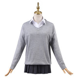 Anime Hori-san to Miyamura-kun Hori Kyouko Halloween Carnival Suit Cosplay Costume Women School Uniform Outfits