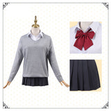 Anime Hori-san to Miyamura-kun Hori Kyouko Halloween Carnival Suit Cosplay Costume Women School Uniform Outfits