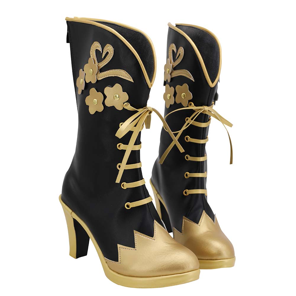 Twisted Wonderland Vil Schoenheit Halloween Costumes Accessory Cosplay Shoes Boots