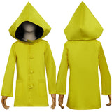 Little Nightmares II Six Halloween Carnival Suit Cosplay Costume Yellow Coat for kids