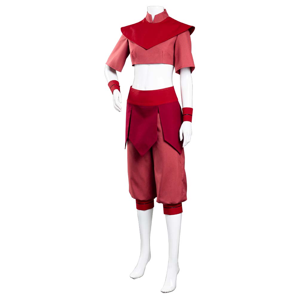 Avatar: The Last Airbender Ty Lee Halloween Carnival Suit Cosplay Costume Jumpsuit Outfits