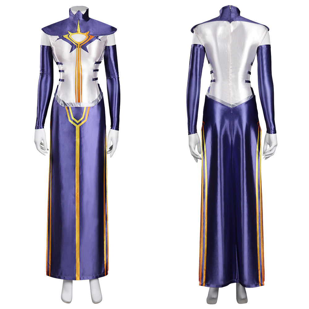 Arcane: League of Legends Mel Juvenile Halloween Carnival Suit Cosplay Costume Outfits