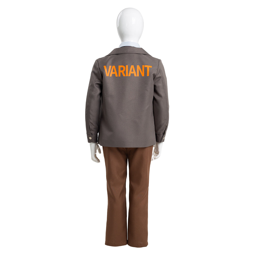 Kids Children Loki Time Variance Authority TVA  Halloween Carnival Suit Cosplay Costume Outfits