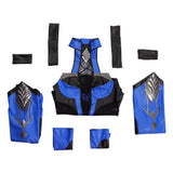 Mortal Kombat 4 Kitana Halloween Carnival Suit Cosplay Costume Jumpsuit Outfits