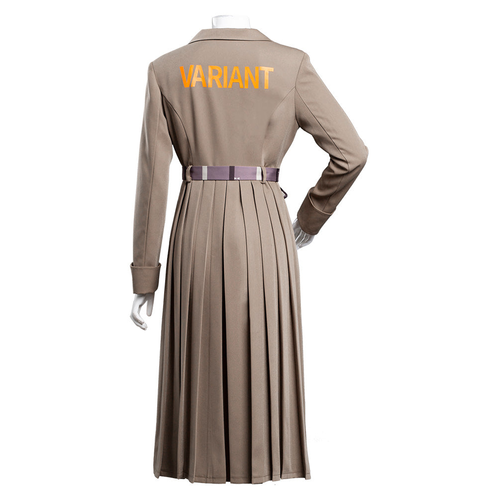 Loki TVA Time Variance Authority Halloween Carnival Suit Cosplay Costume Dress Outfits  Re-creation Design