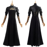 The Witcher Party Black Long Dress Yennefer Outfit Cosplay Costume