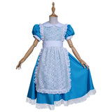 Alice in Wonderland Halloween Carnival Suit Cosplay Costume Kids Girls Dress Apron Outfits