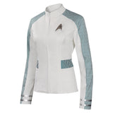 TV Star Trek: Strange New Worlds Christine Chapel Women White Nurse Top Cosplay Costume Outfits Halloween Carnival Suit