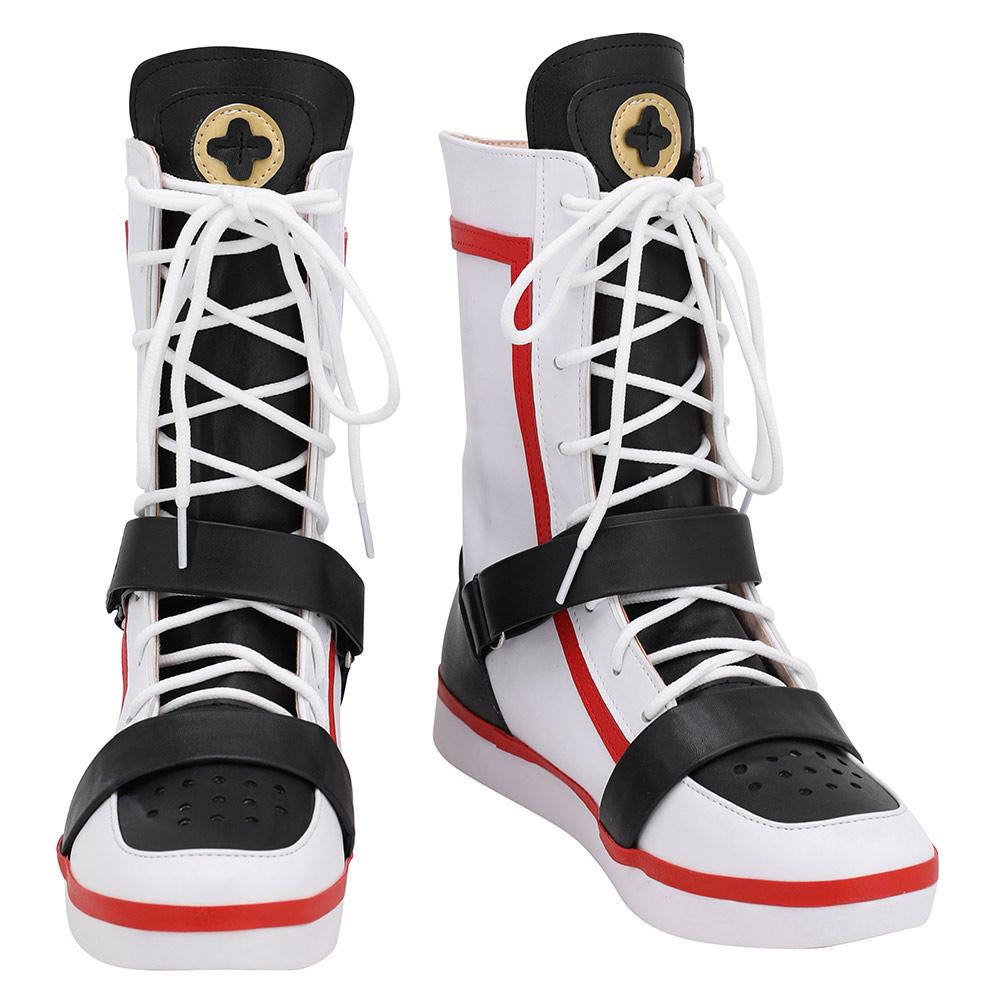 Game Twisted Wonderland Alice In Wonderland Theme Trey Cosplay Shoes