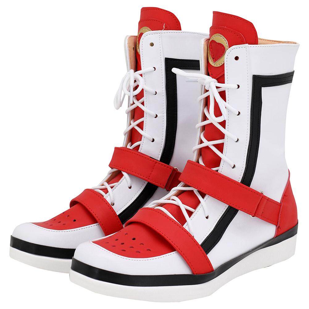 Game Twisted Wonderland Alice In Wonderland Theme Ace Halloween Boots Cosplay Shoes