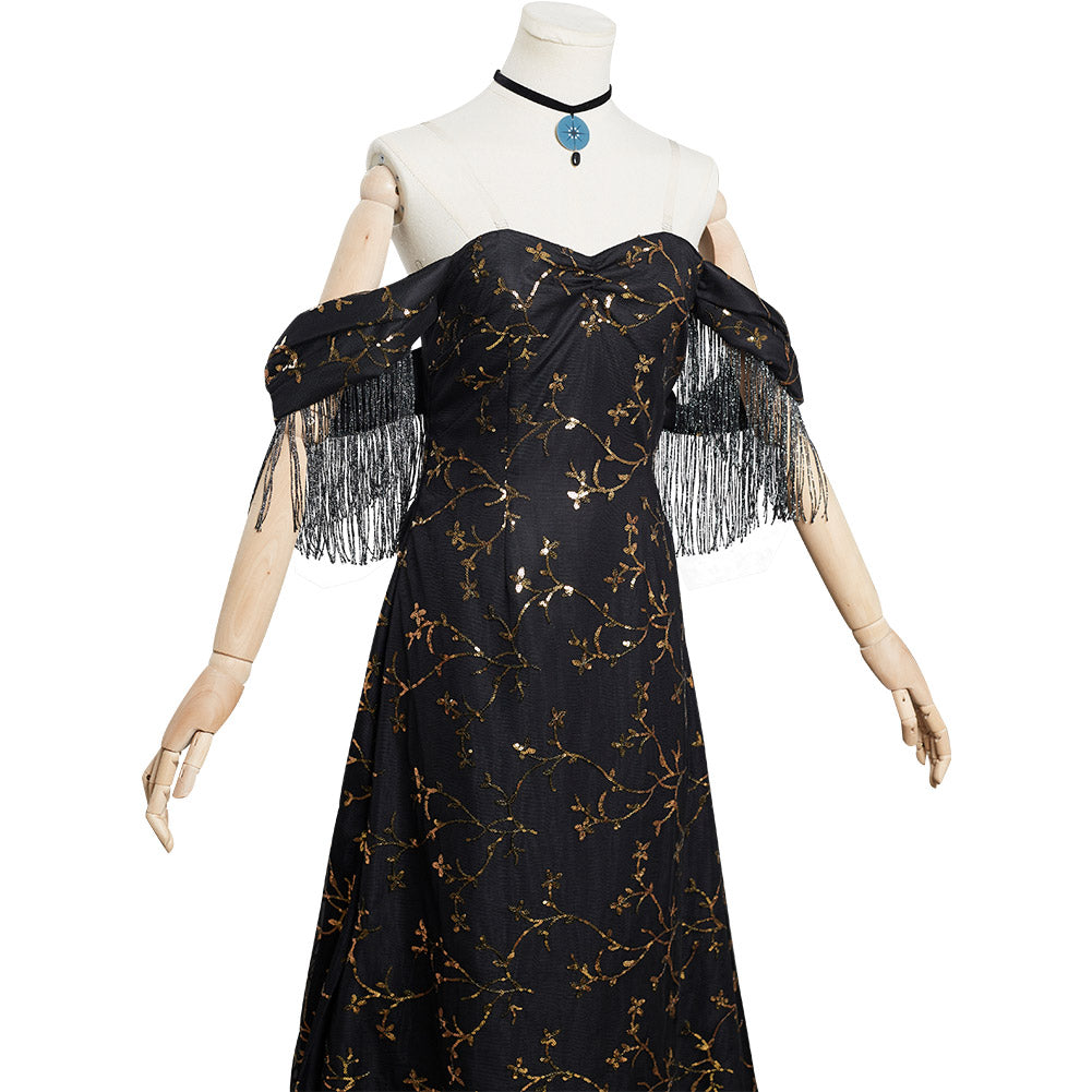 The Witcher - Yennefer of Vengerberg Halloween Carnival Suit Cosplay Costume Dress Outfits