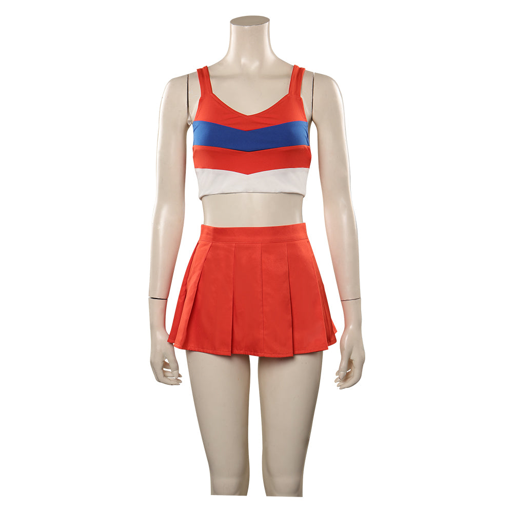 Chainsaw Man Power Cosplay Costume Cheerleading Uniform Outfits Halloween Carnival Suit