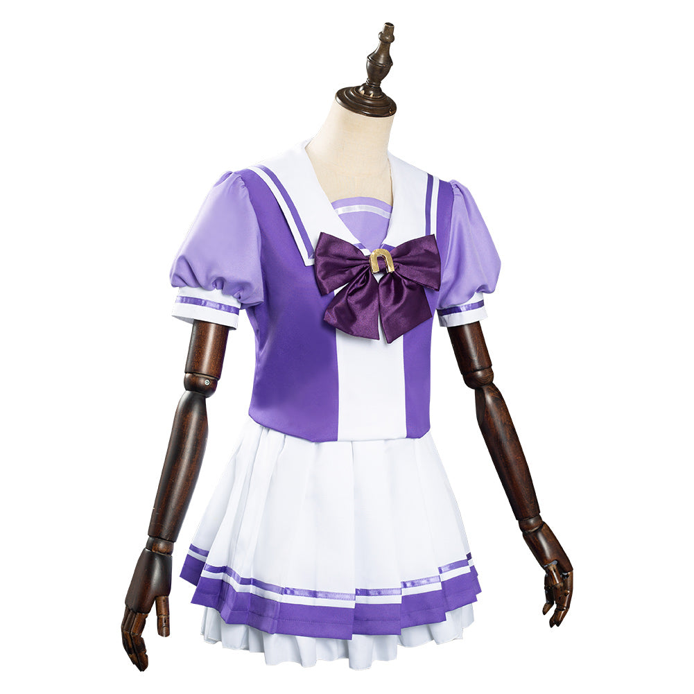 Anime Pretty Derby Halloween Carnival Suit Cosplay Costume School Uniform Dresses