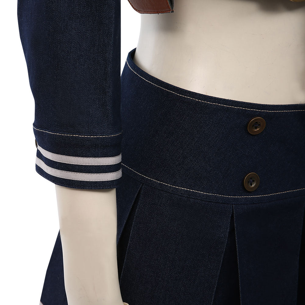 Sucker Punch- Baby Doll Cosplay Halloween Carnival Suit Cosplay Costume Women Uniform Skirt Outfits