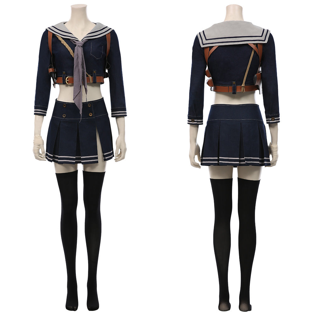 Sucker Punch- Baby Doll Cosplay Halloween Carnival Suit Cosplay Costume Women Uniform Skirt Outfits